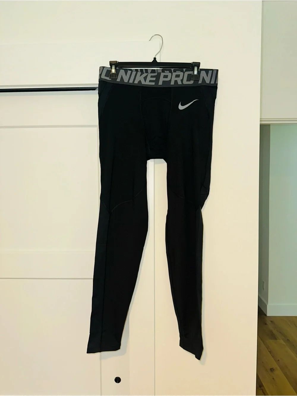 Nike Pro Mens Black Compression Tights SIZE XL